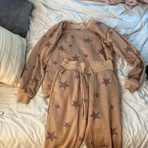 Matching Star Sweat Set